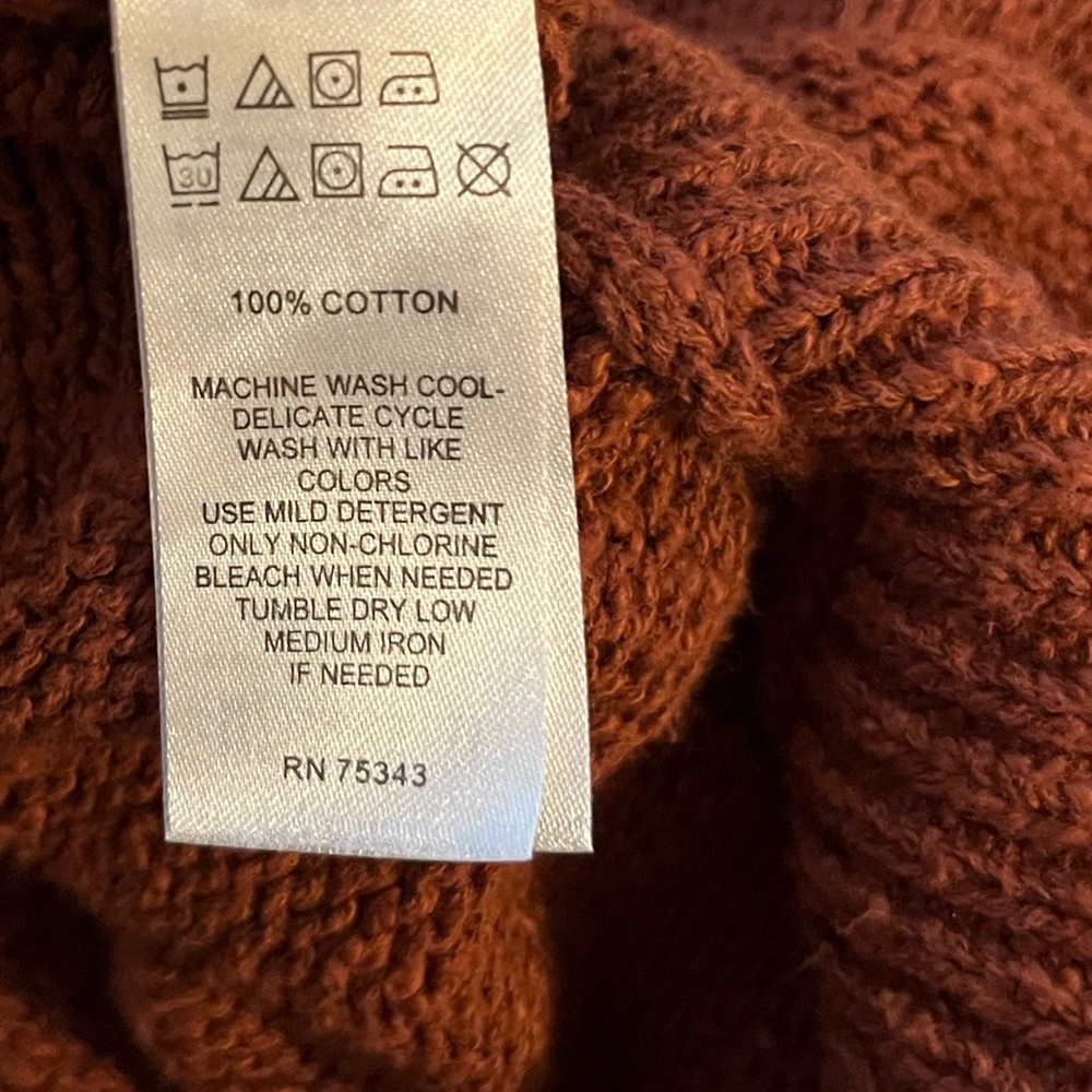 Ruby Moon Sweater in Rust - Picture 6 of 6